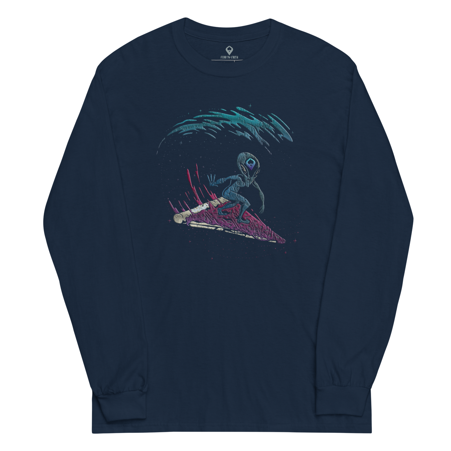 FTF LAST SLICE - Men’s Long Sleeve Shirt