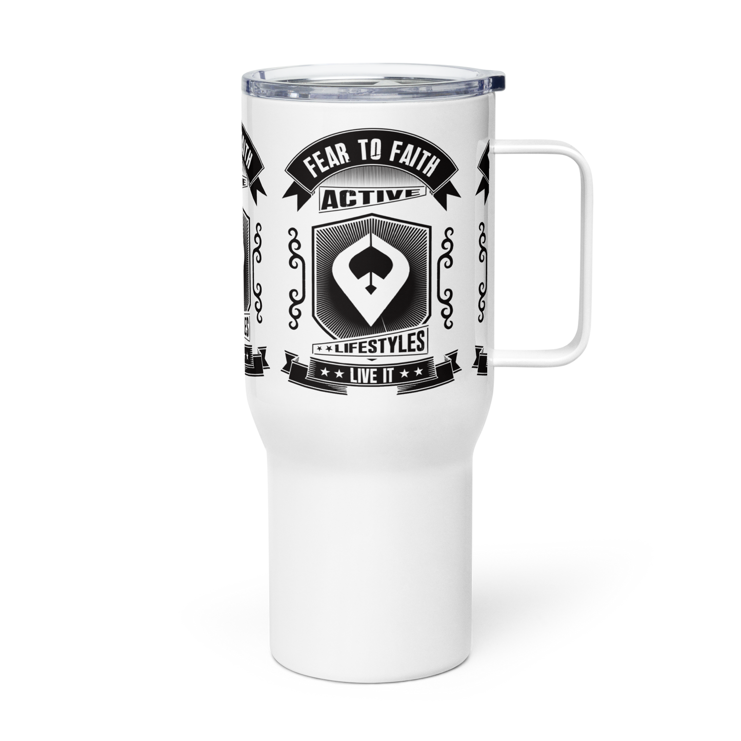FTF OUTSIDERS - Travel mug with a handle