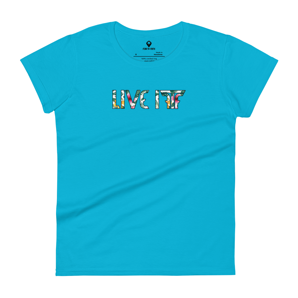 FTF LIVEIT - Women's short sleeve t-shirt