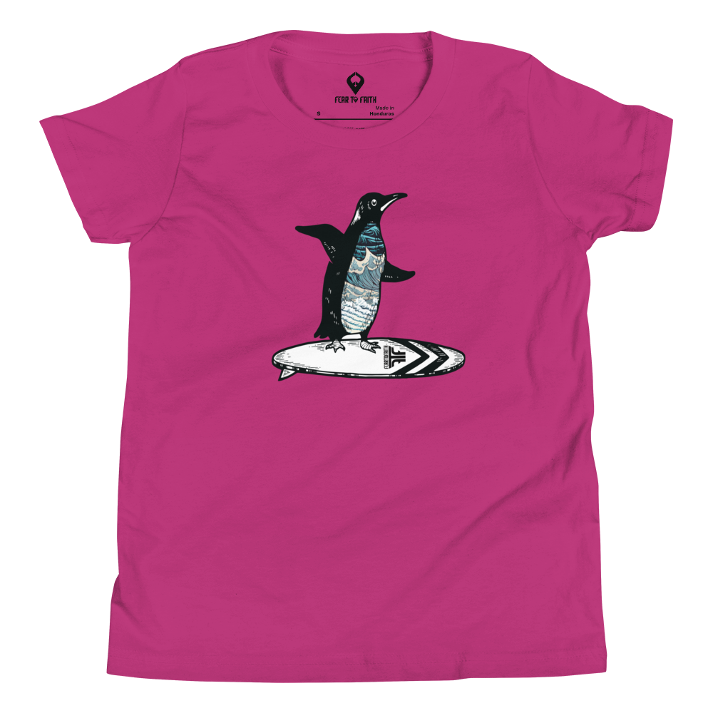 FTF PENGUIN - Youth Short Sleeve T-Shirt