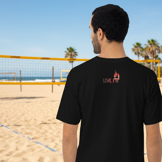 FTF FLAMES - UNISEX premium heavyweight tee