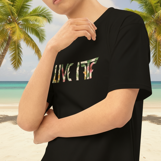 FTF LIVEIT - UNISEX premium heavyweight tee