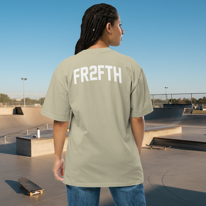 FTF FR2FTH - PREMIUM Oversized faded t-shirt