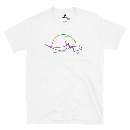 FTF SURF FITTED - Short-Sleeve Unisex T-Shirt