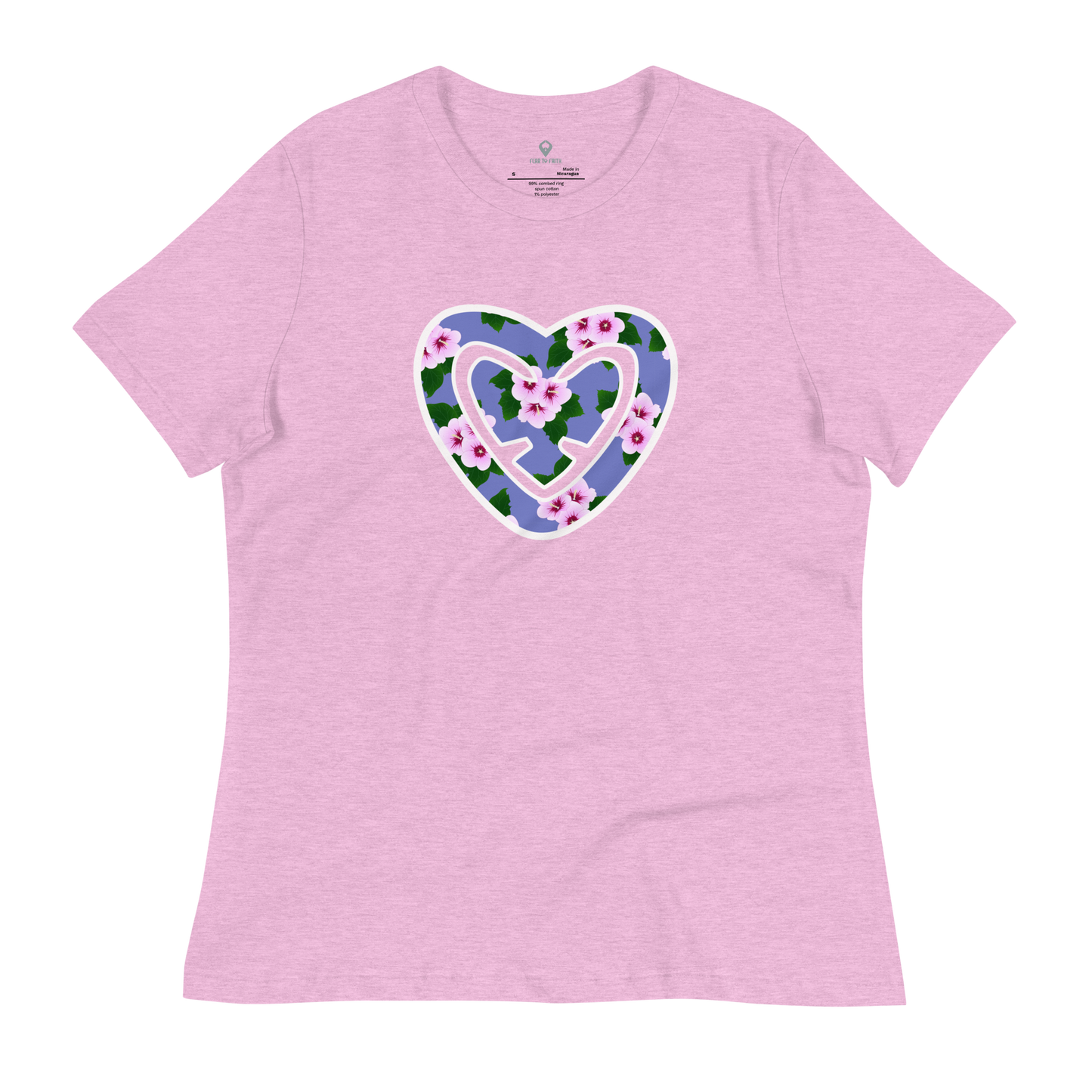 FTF FLOW HEART - Women's Relaxed T-Shirt
