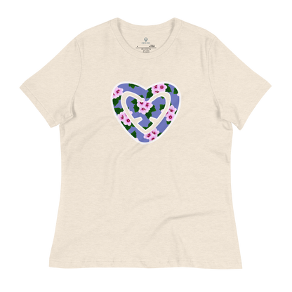 FTF FLOW HEART - Women's Relaxed T-Shirt