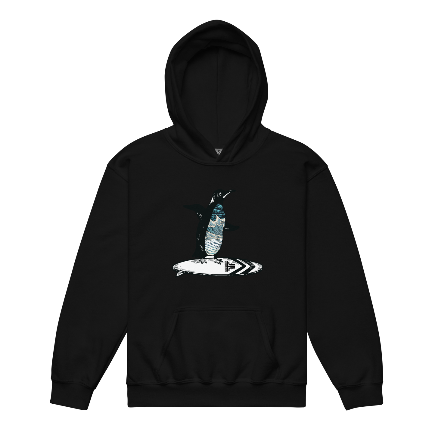 FTF PENGUIN - YOUTH heavy blend hoodie